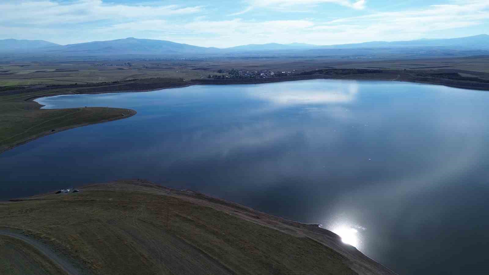 Kars’ın su deposu Bayburt Barajı Sonbahar yağmurlarıyla yüzde 80 doldu