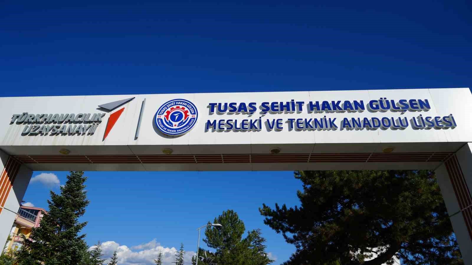 Havacılığın yıldız adayları, TUSAŞ Şehit Hakan Gülşen Mesleki ve Teknik Anadolu Lisesi’nden çıkıyor