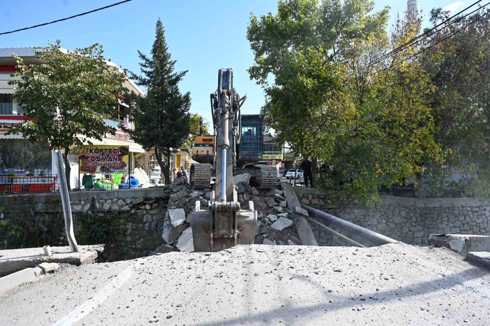 Büyükşehir’den Mudanya’ya yeni köprü