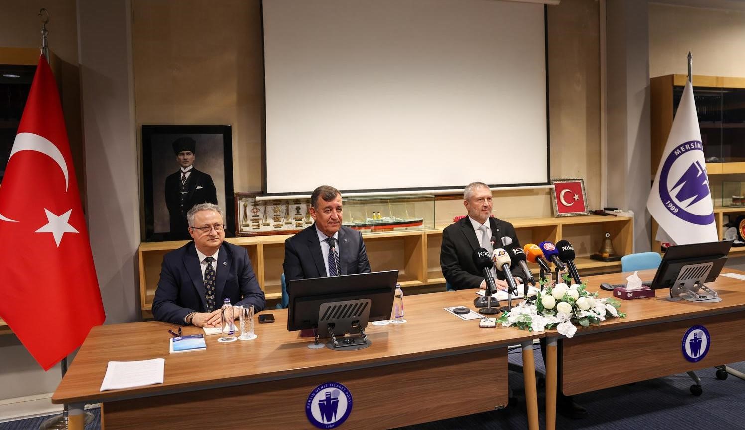 Mersin denizcilik sektöründe yeni dönem hedefleri belirlendi