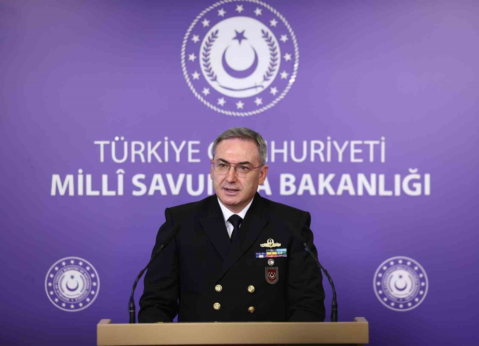 MSB: "Mısır ile deniz yetki alanlarının sınırlandırılmasına ilişkin anlaşma imzalamaya hazırız"