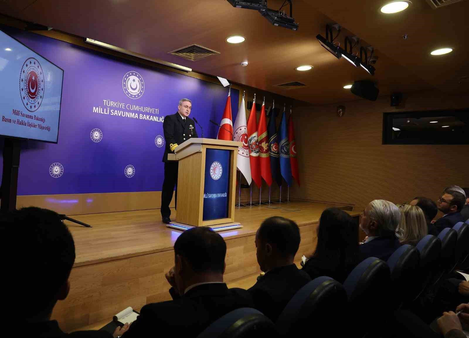 MSB: "Mısır ile deniz yetki alanlarının sınırlandırılmasına ilişkin anlaşma imzalamaya hazırız"
