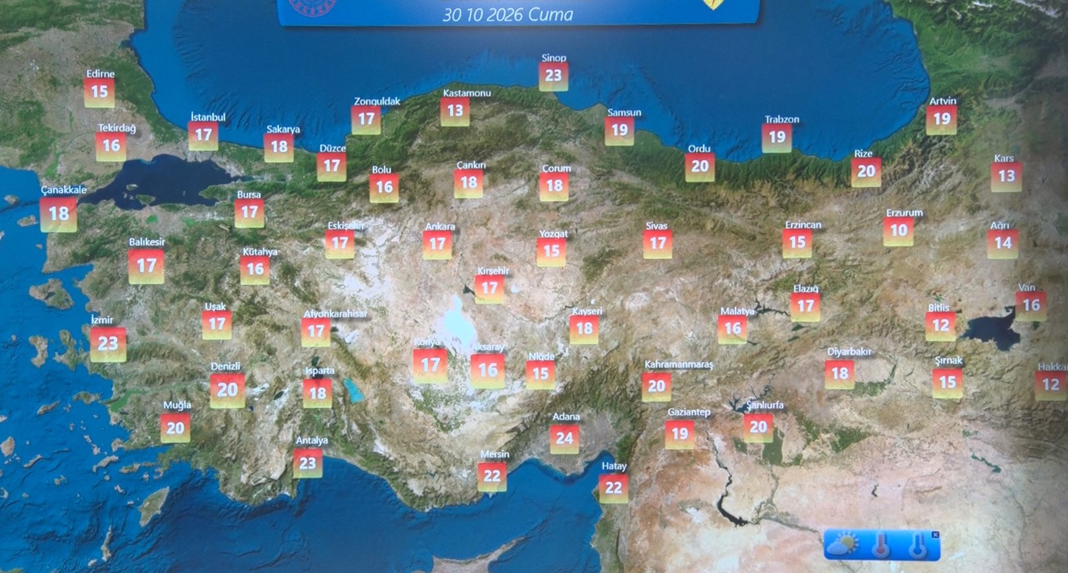 Meteoroloji uyardı: "Kuvvetli yağışa karşı dikkatli olalım"