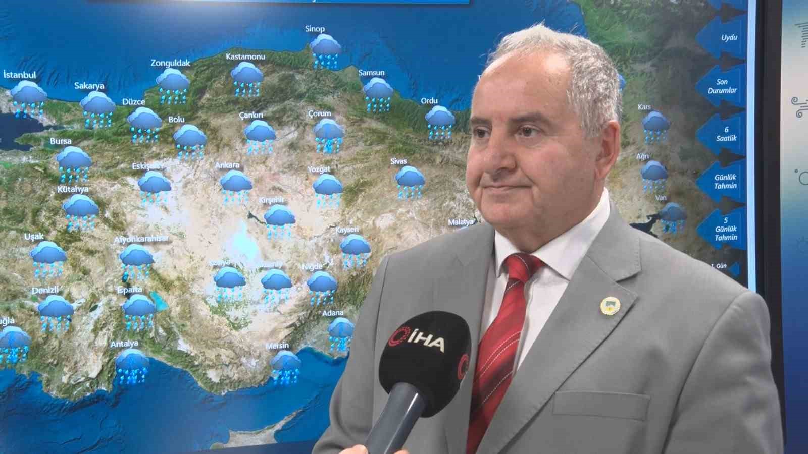 Meteoroloji uyardı: "Kuvvetli yağışa karşı dikkatli olalım"