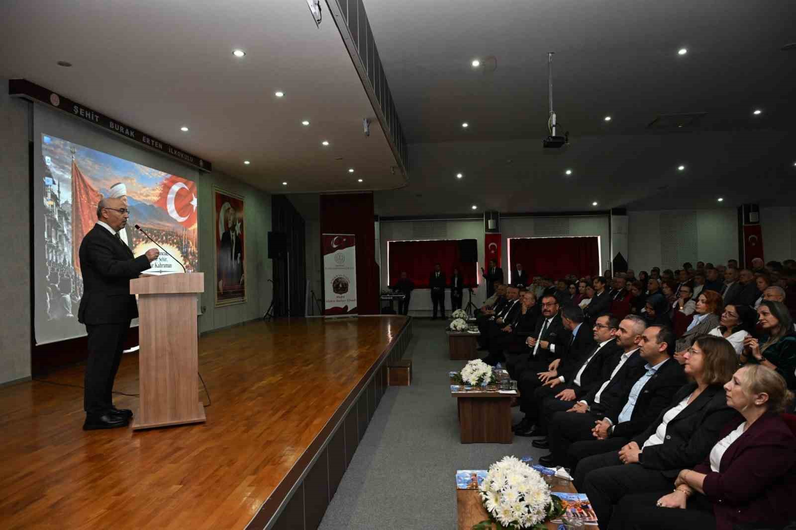 Müftü Ahmet Hulusi Efendi’nin kahramanlık mirası öğrencilere aktarılıyor