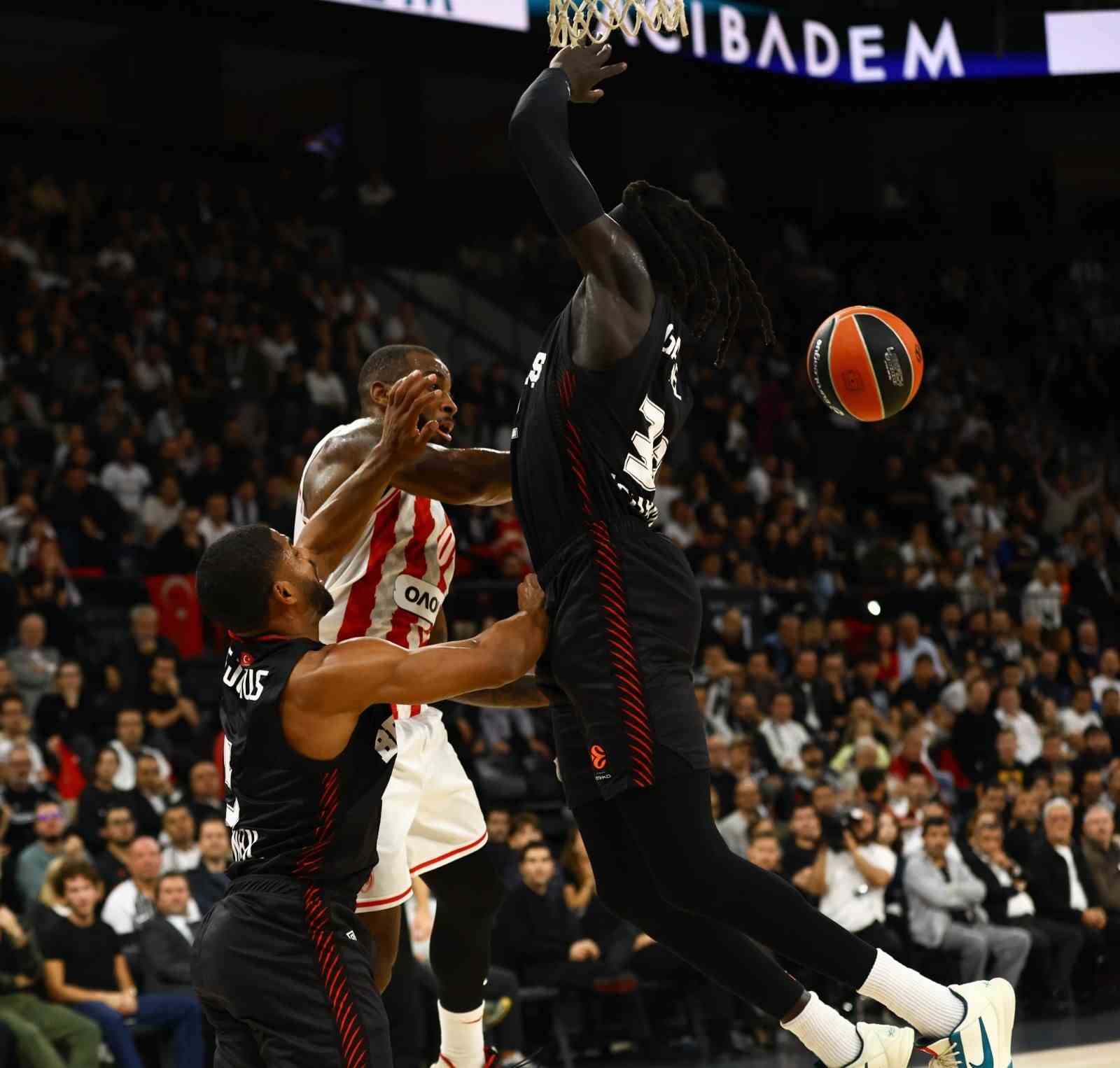 Euroleague: Beşiktaş: 73 - Olympiakos: 81