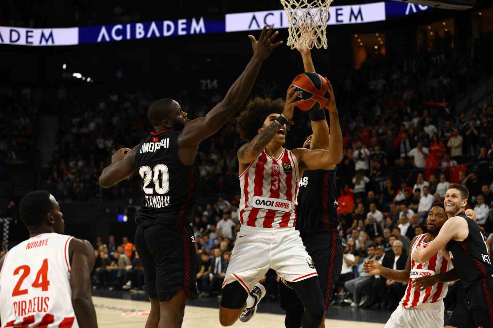 Euroleague: Beşiktaş: 73 - Olympiakos: 81