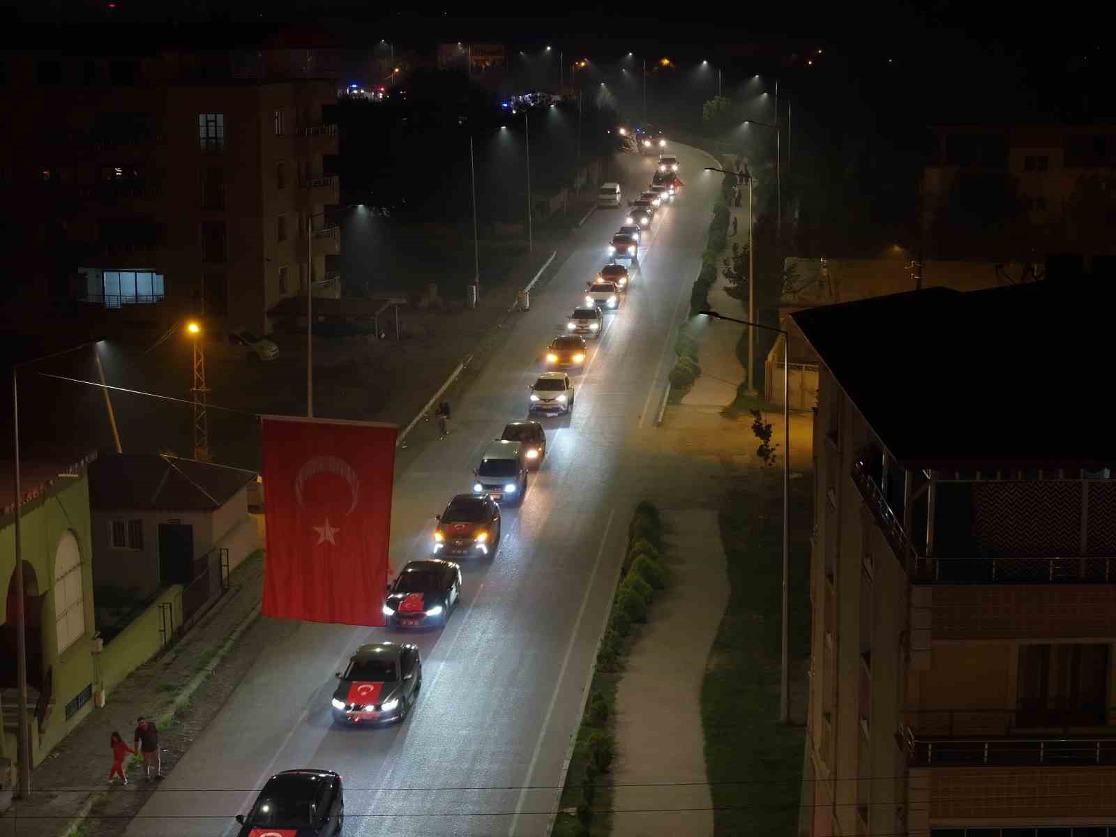 Iğdır’da Cumhuriyet coşkusu: 1000 araçlık konvoy oluşturuldu