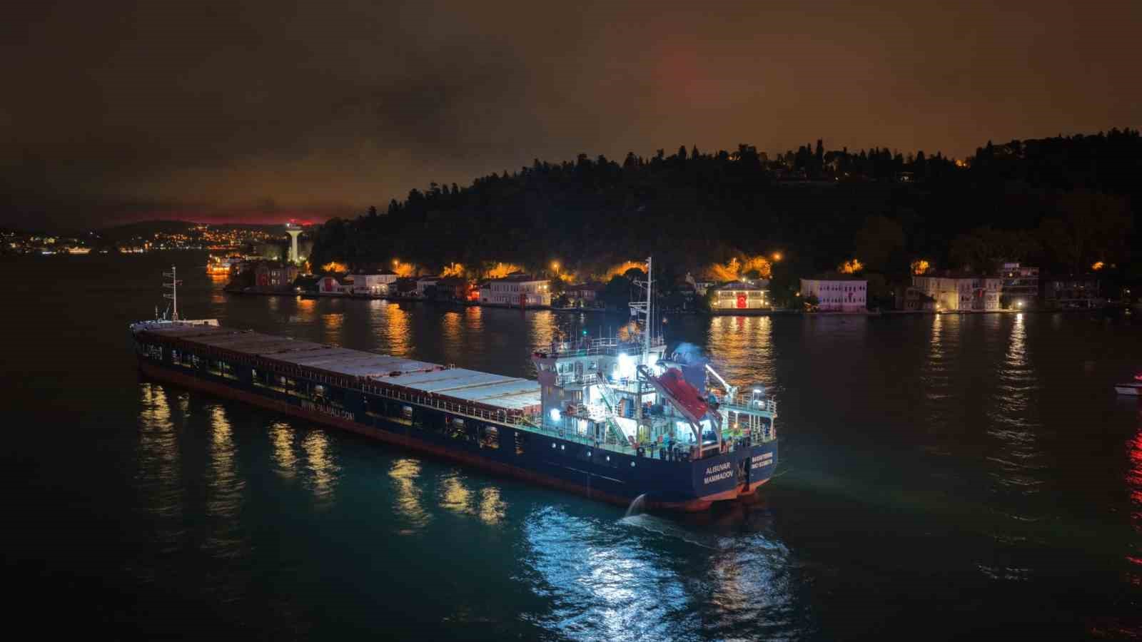 İstanbul Boğazı’nda gemi arızası