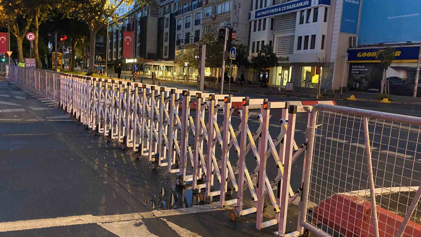 İstanbul’da 29 Ekim Cumhuriyet Bayramı dolayısıyla bazı yollar trafiğe kapatıldı