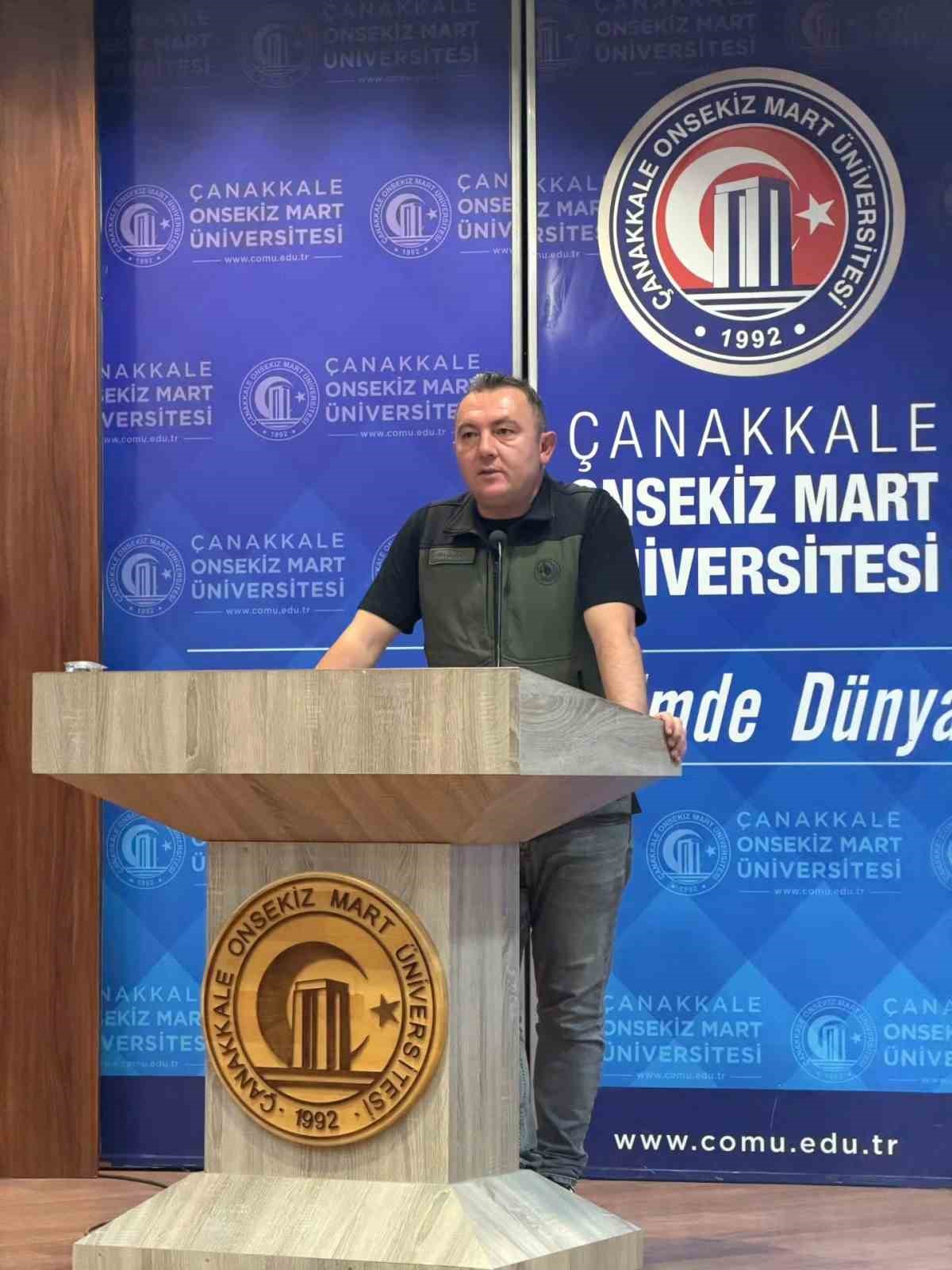 Gençlere yangın farkındalık eğitimi