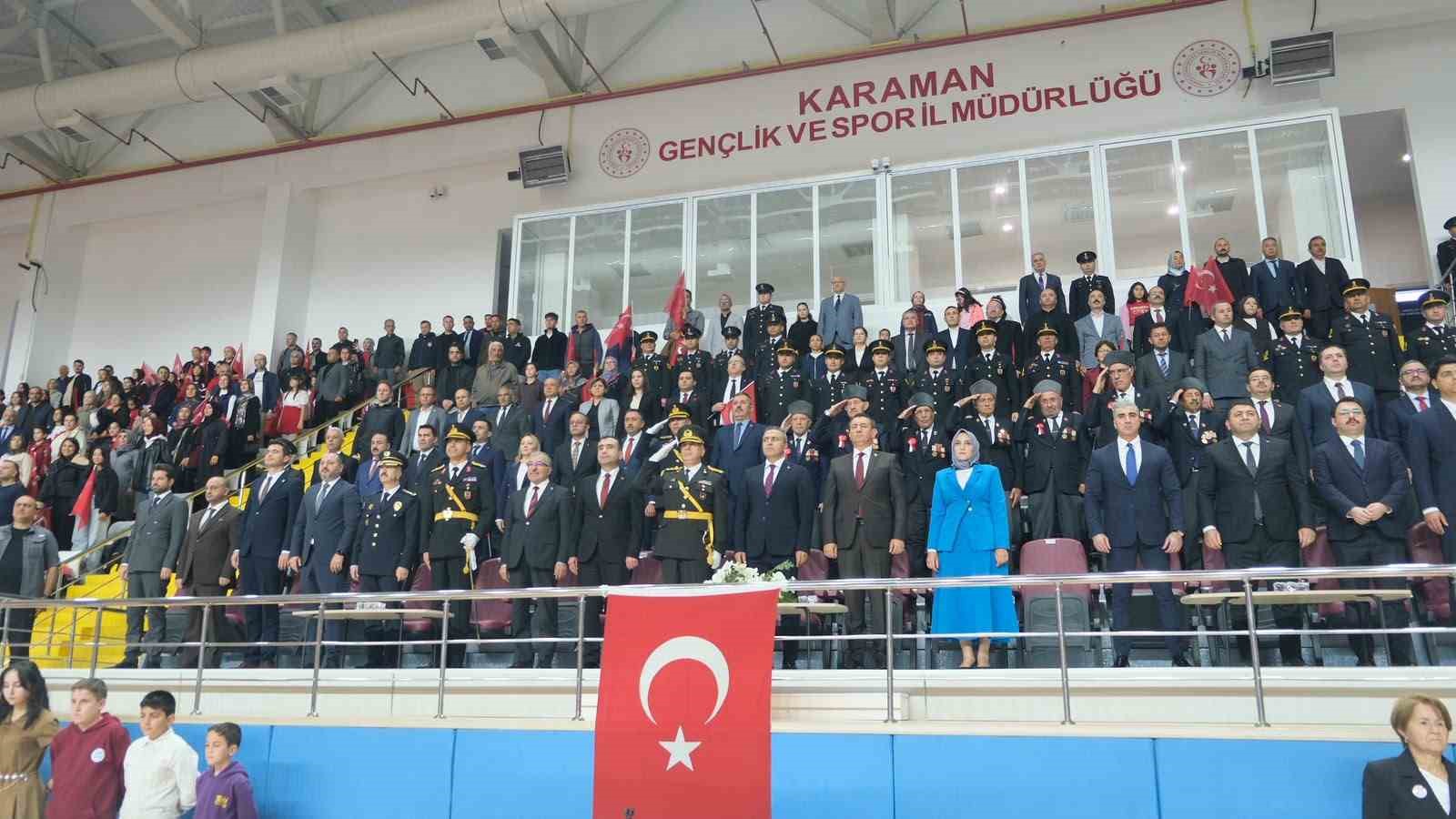 Karaman’da Cumhuriyet Bayramı coşkusu