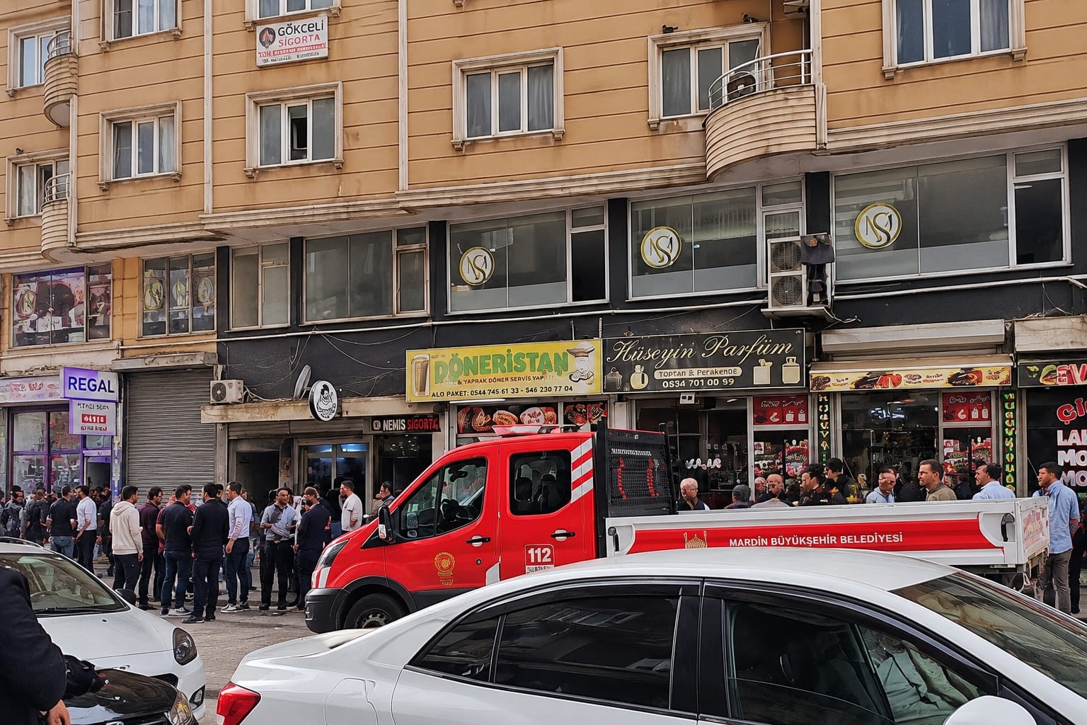 Mardin’de asansör kabini çöktü: 2 yaralı