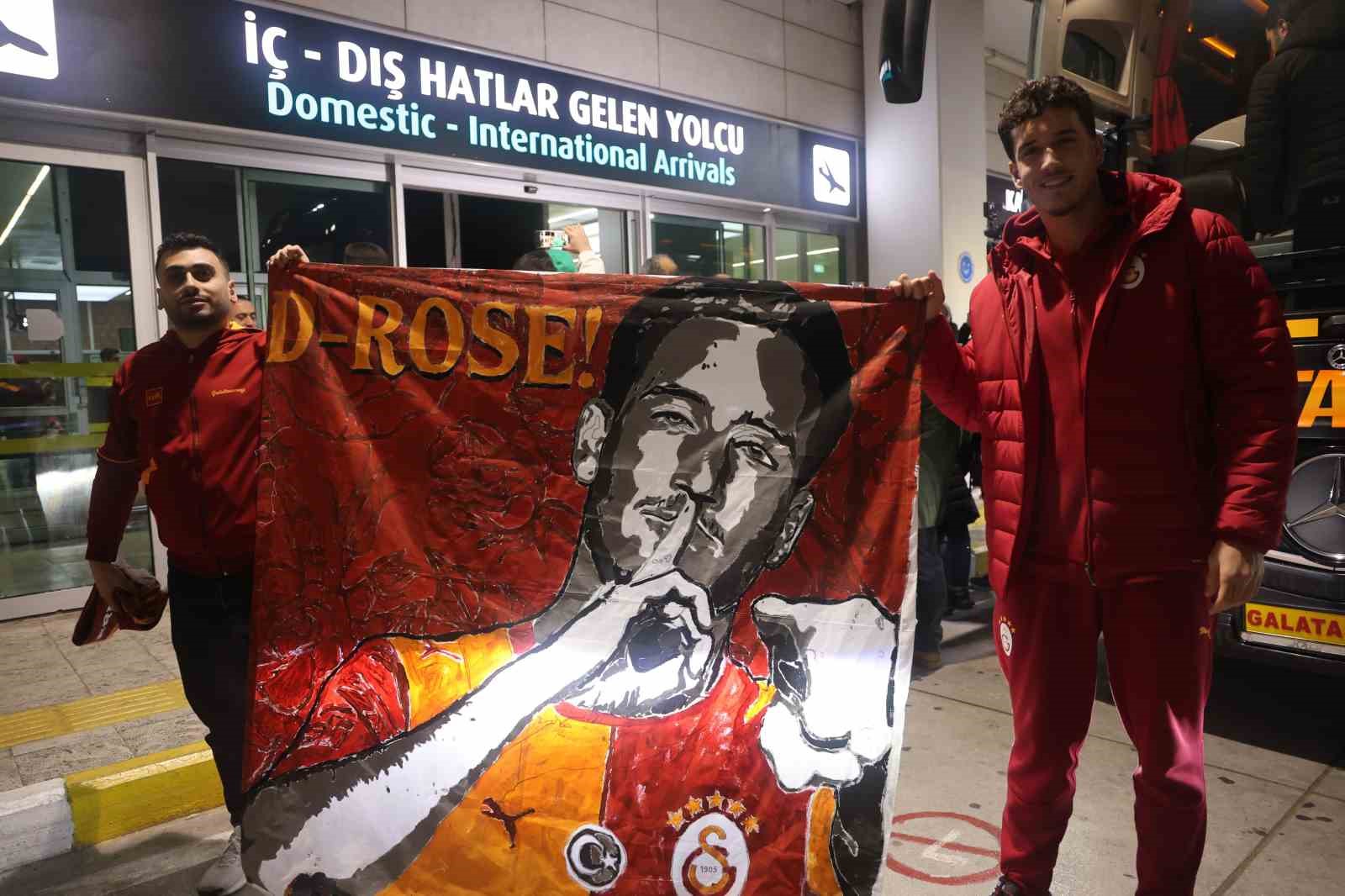 Galatasaray kafilesi, Konya’da