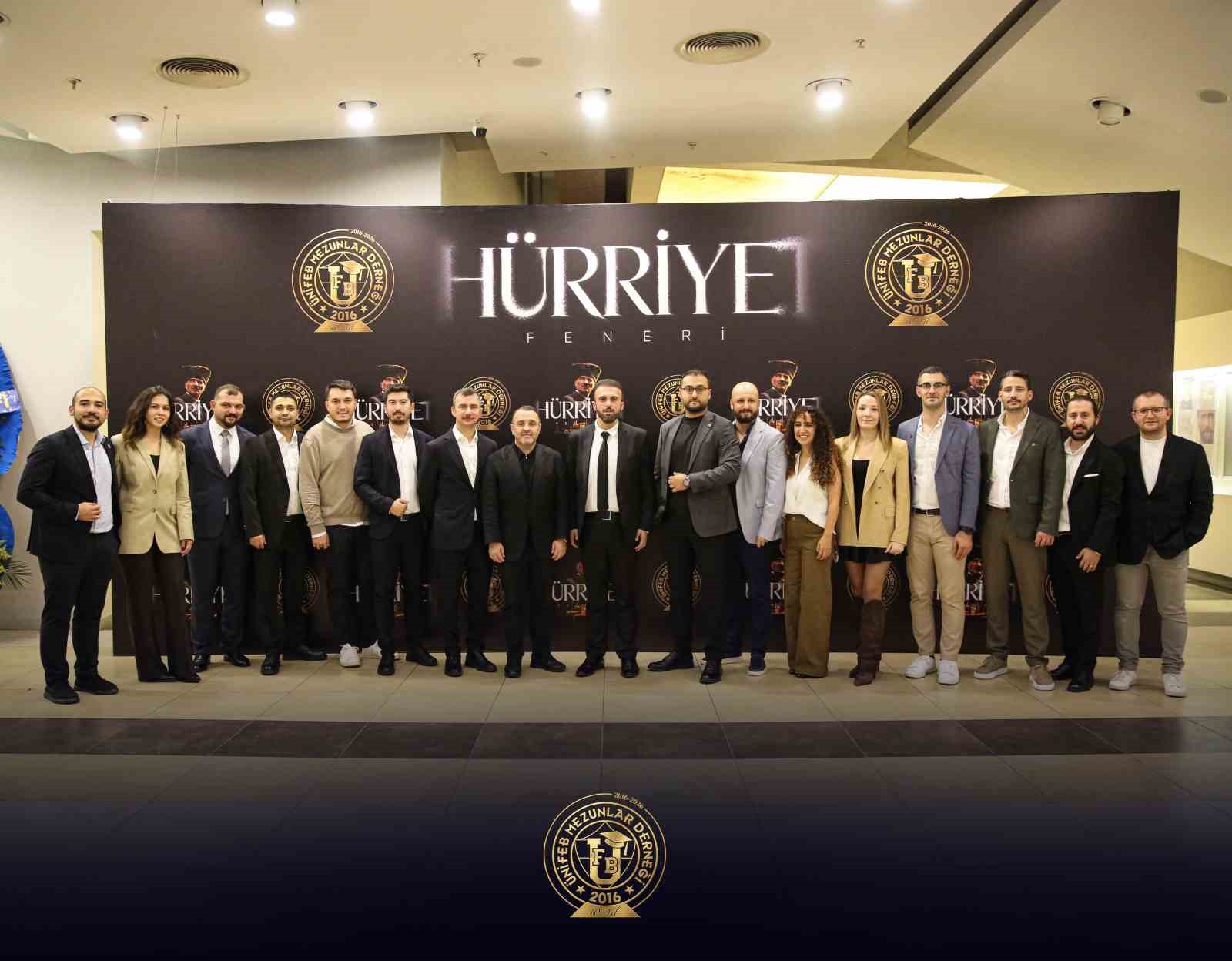 ÜNİFEB Mezunlar Derneği, Cumhuriyet’in 103. yılını kutladı