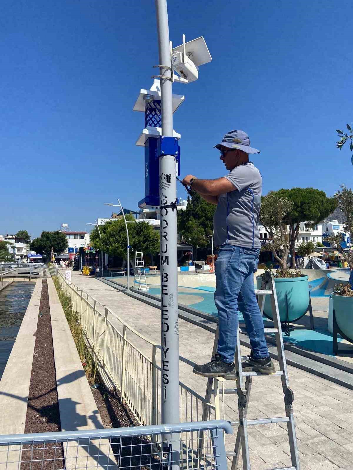 Bodrum’da belediye ekipleri sahada