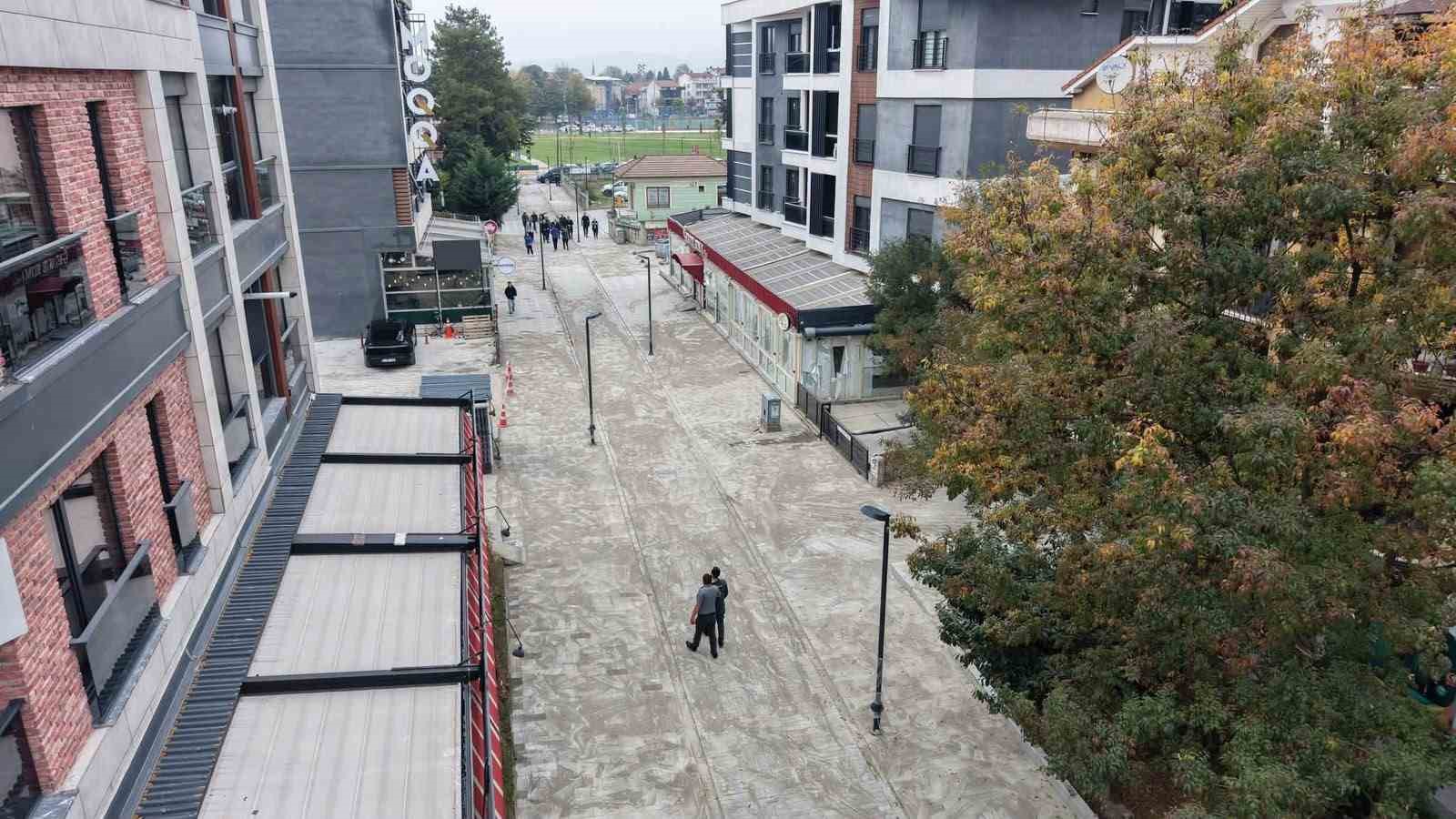 Düzce’de 2 park birbirine yeşil yol ile bağlanıyor