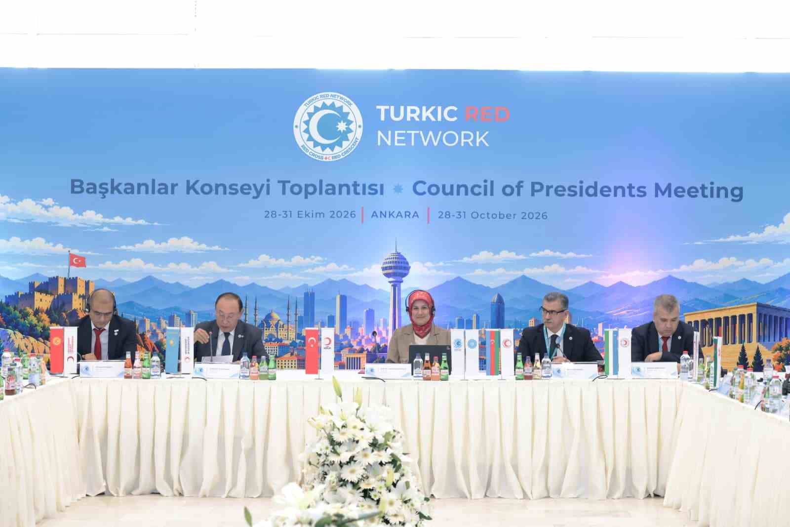 Türk Devletleri Kızılay ve Kızılhaç Ağı’nın dönem başkanlığı Türkiye’de