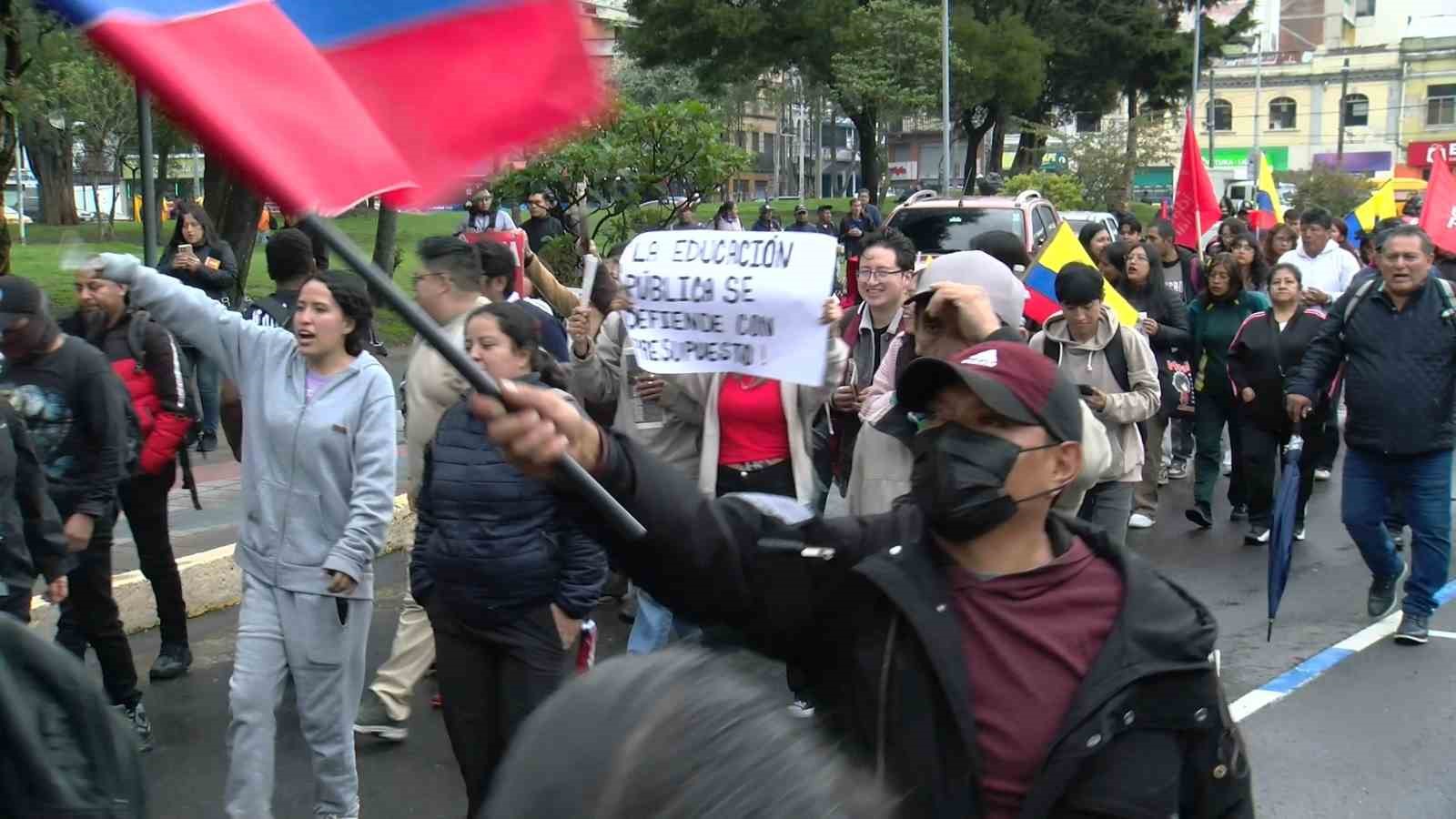 Ekvador’da halk, Noboa hükümetini protesto etti