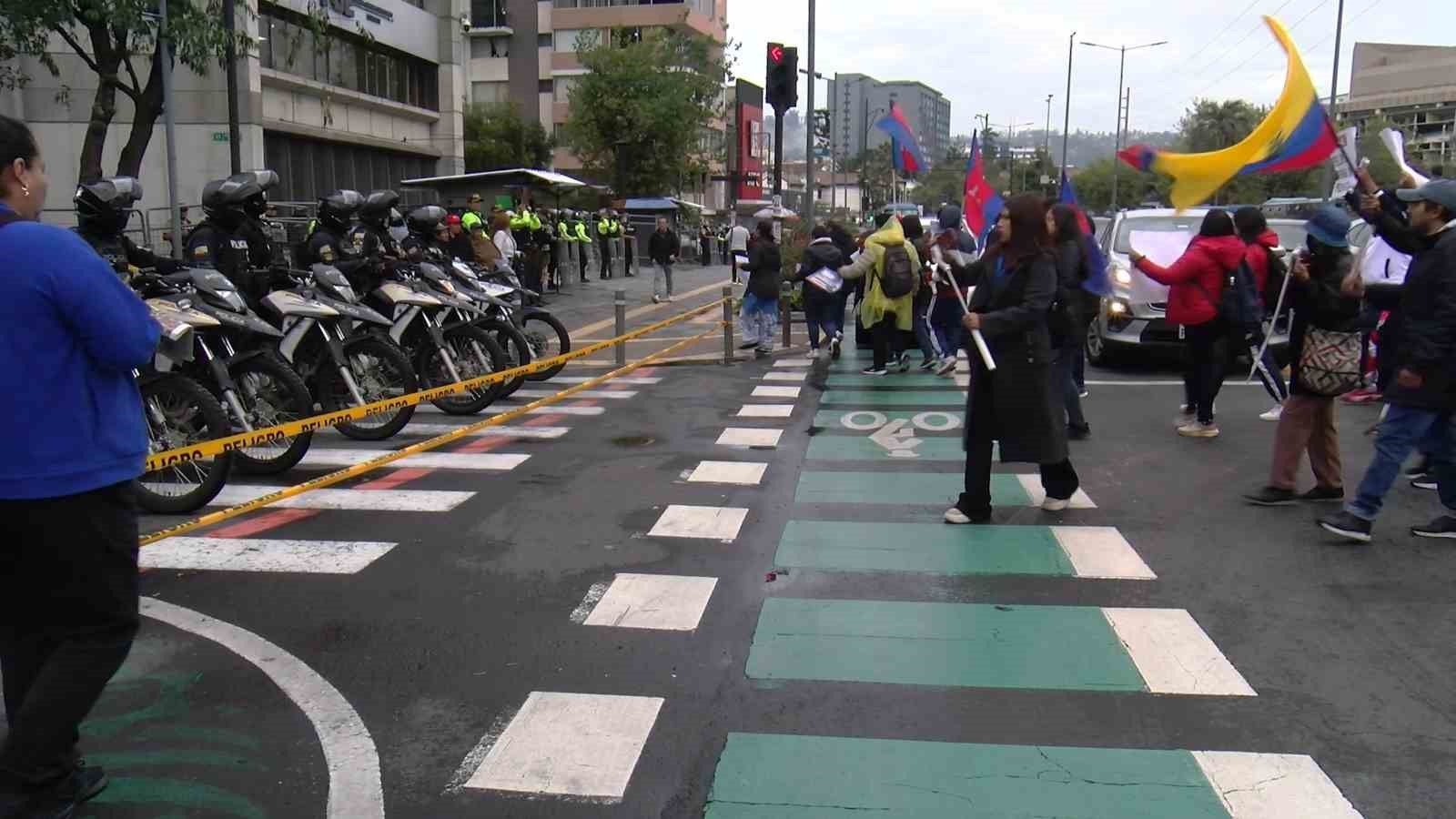 Ekvador’da halk, Noboa hükümetini protesto etti