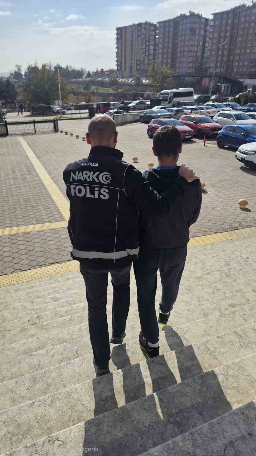Kırıkkale’de uyuşturucu operasyonunda 1 tutuklama