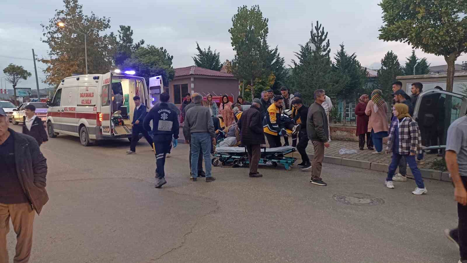 Samsun’da trafik kazası: 4 yaralı