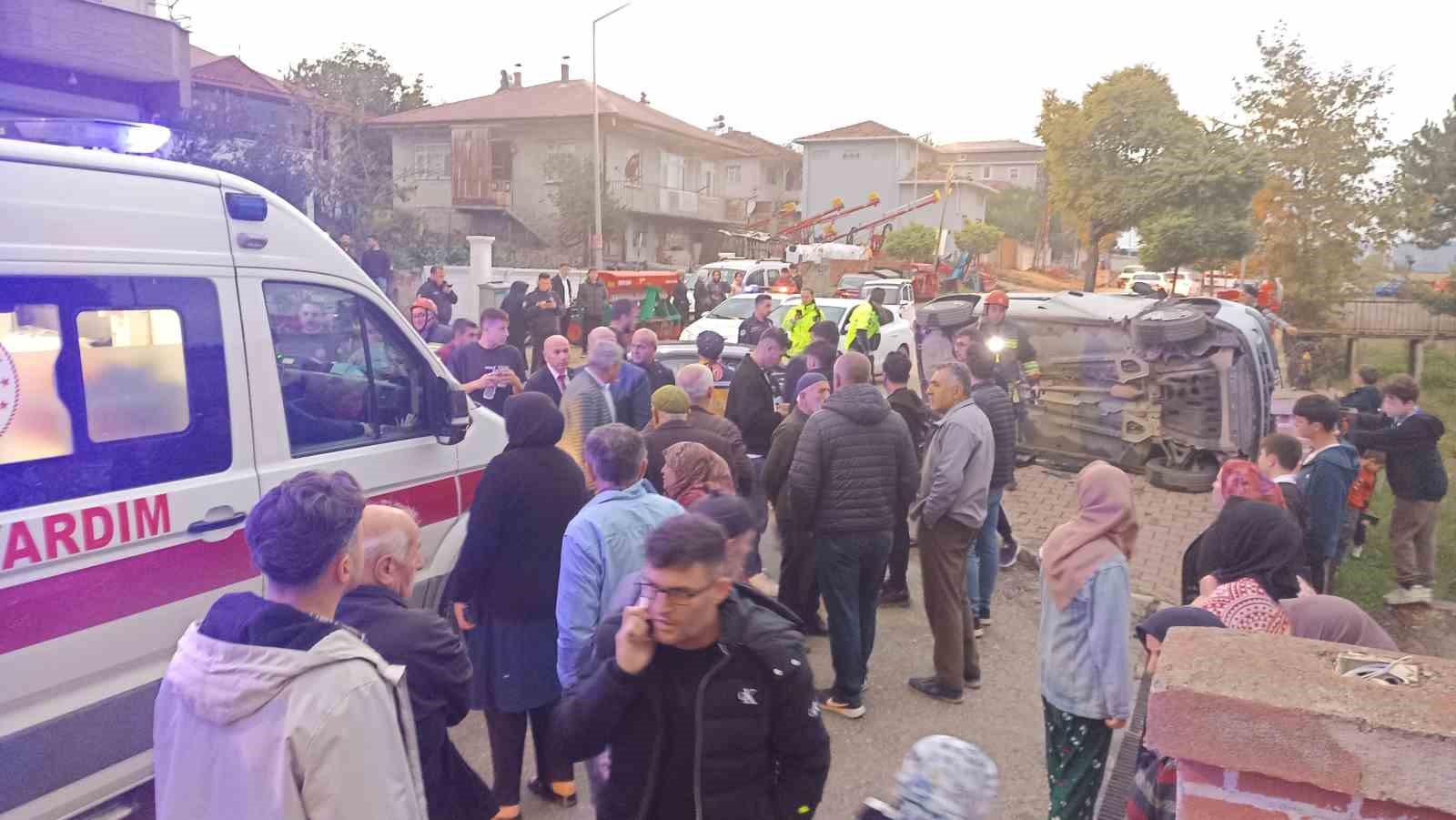 Samsun’da trafik kazası: 4 yaralı
