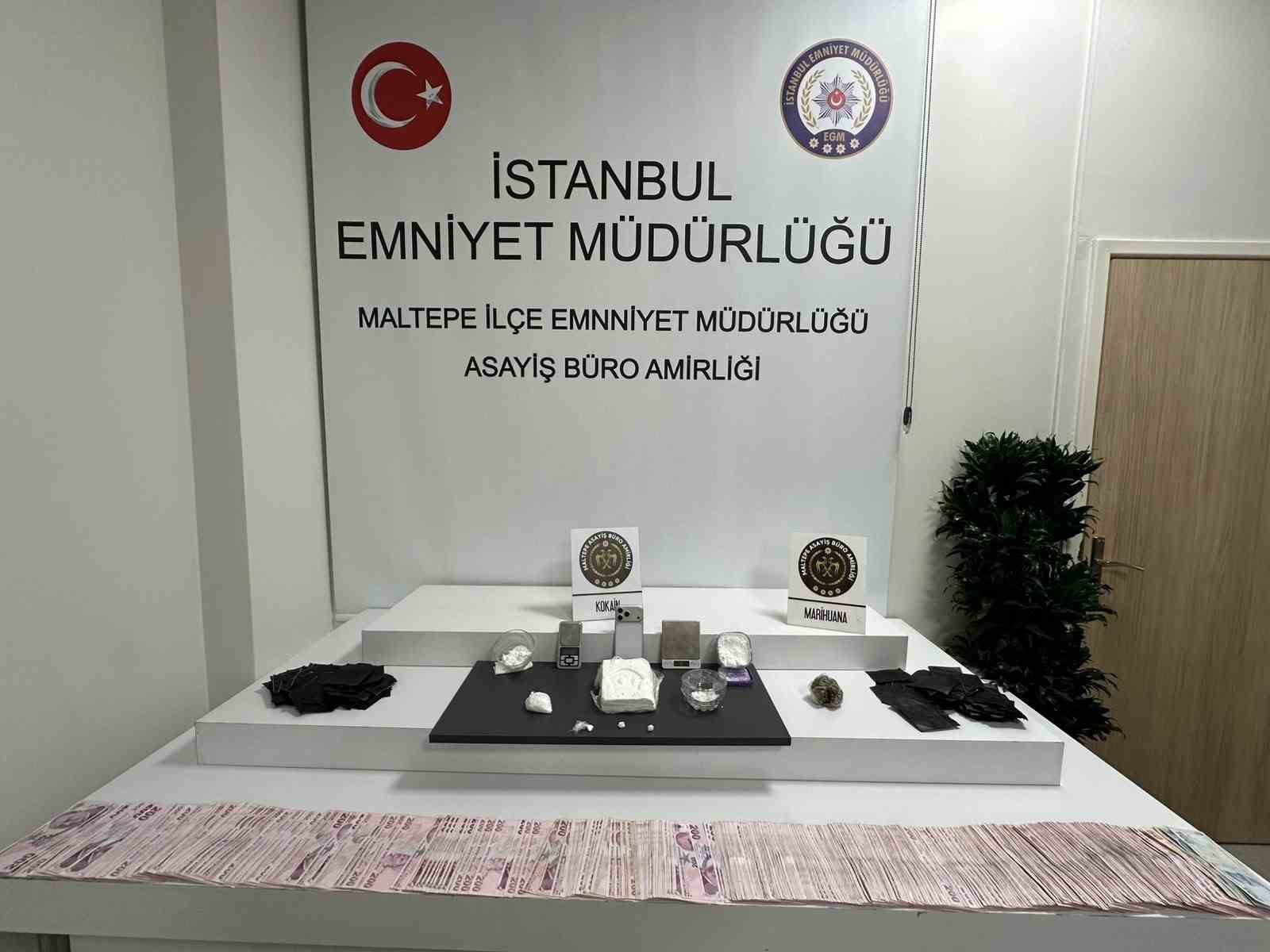 İstanbul’da düzenlenen uyuşturucu operasyonunda 2 kişi tutuklandı