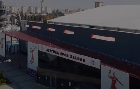 Kayseri Atatürk Spor Salonu yenilendi
