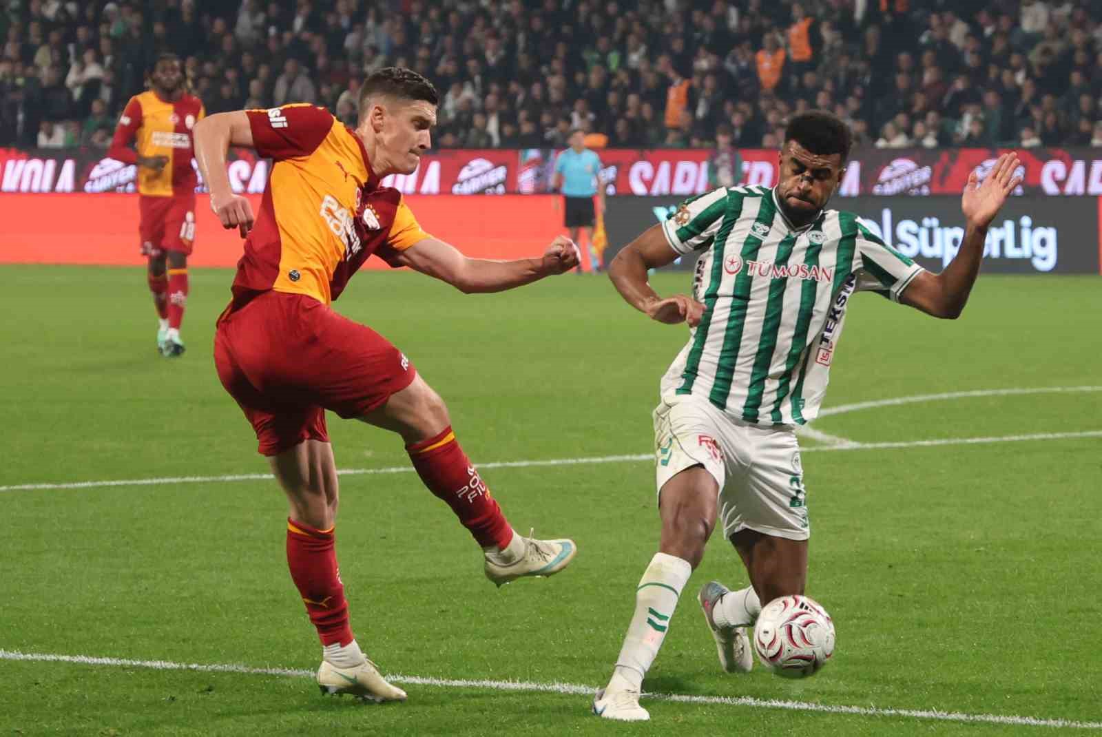 Trendyol Süper Lig: Konyaspor: 0 - Galatasaray: 4 (Maç sonucu)