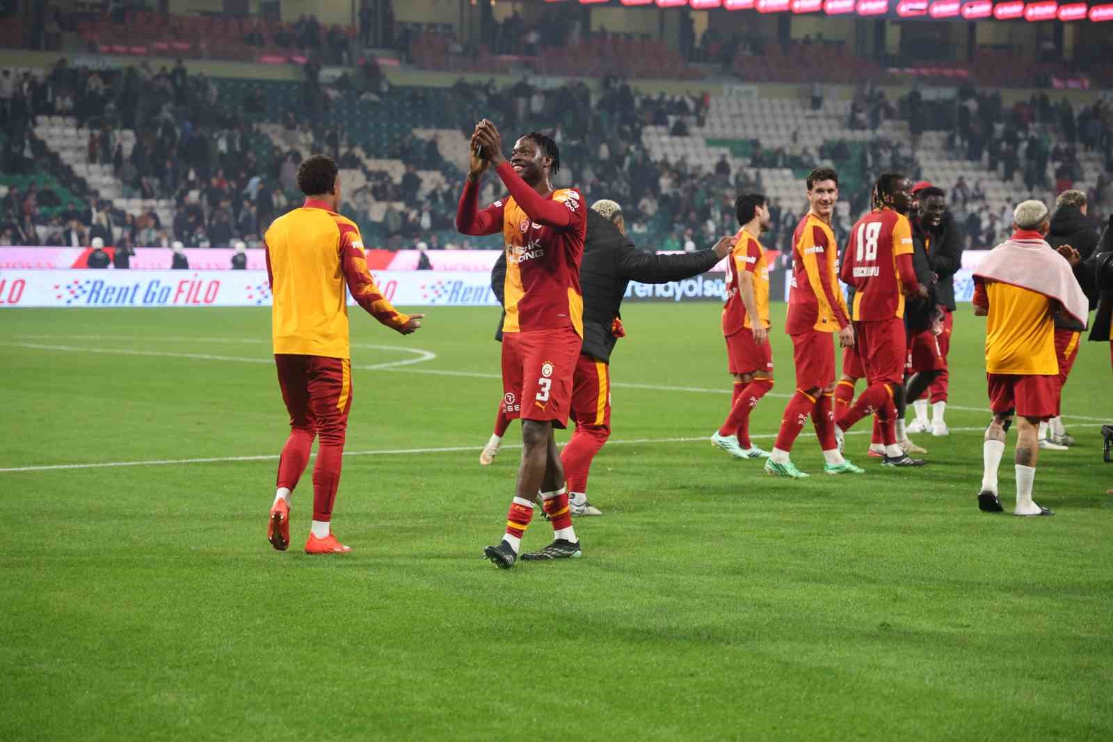 Trendyol Süper Lig: Konyaspor: 0 - Galatasaray: 4 (Maç sonucu)