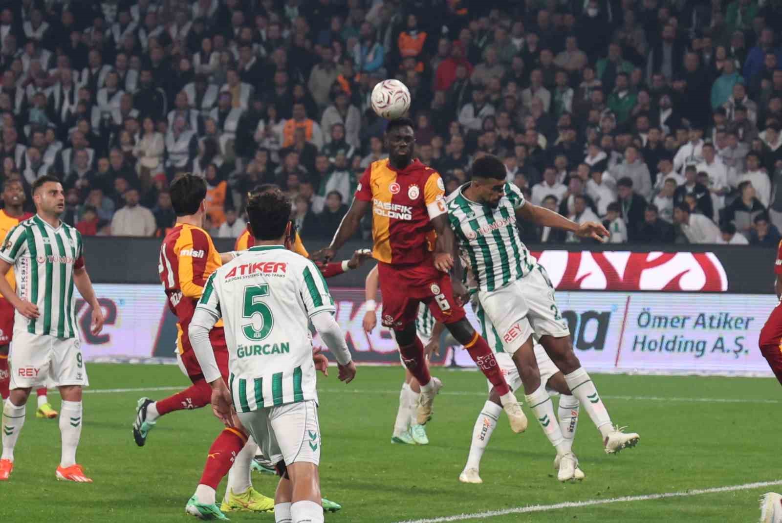 Trendyol Süper Lig: Konyaspor: 0 - Galatasaray: 4 (Maç sonucu)