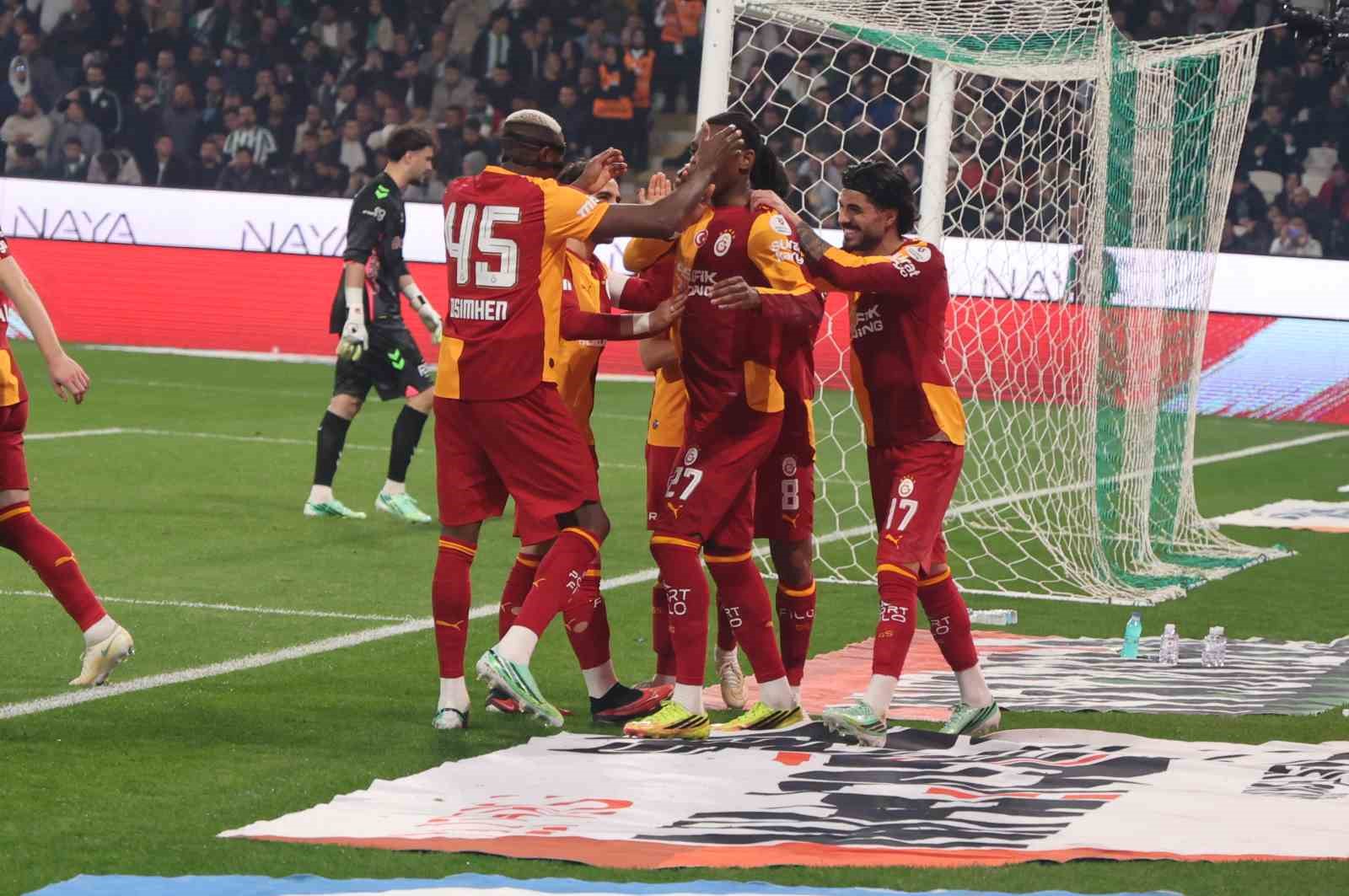 Trendyol Süper Lig: Konyaspor: 0 - Galatasaray: 4 (Maç sonucu)