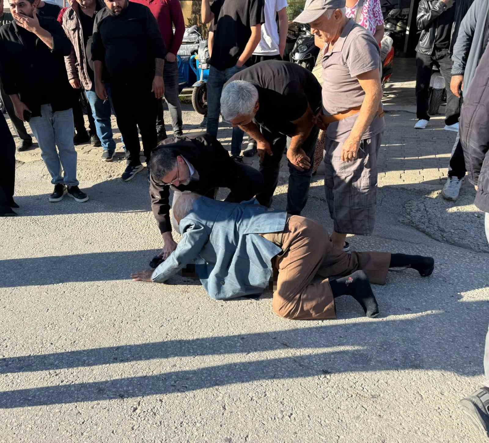 Otomobilin çarptığı yaşlı adamdan acı haber