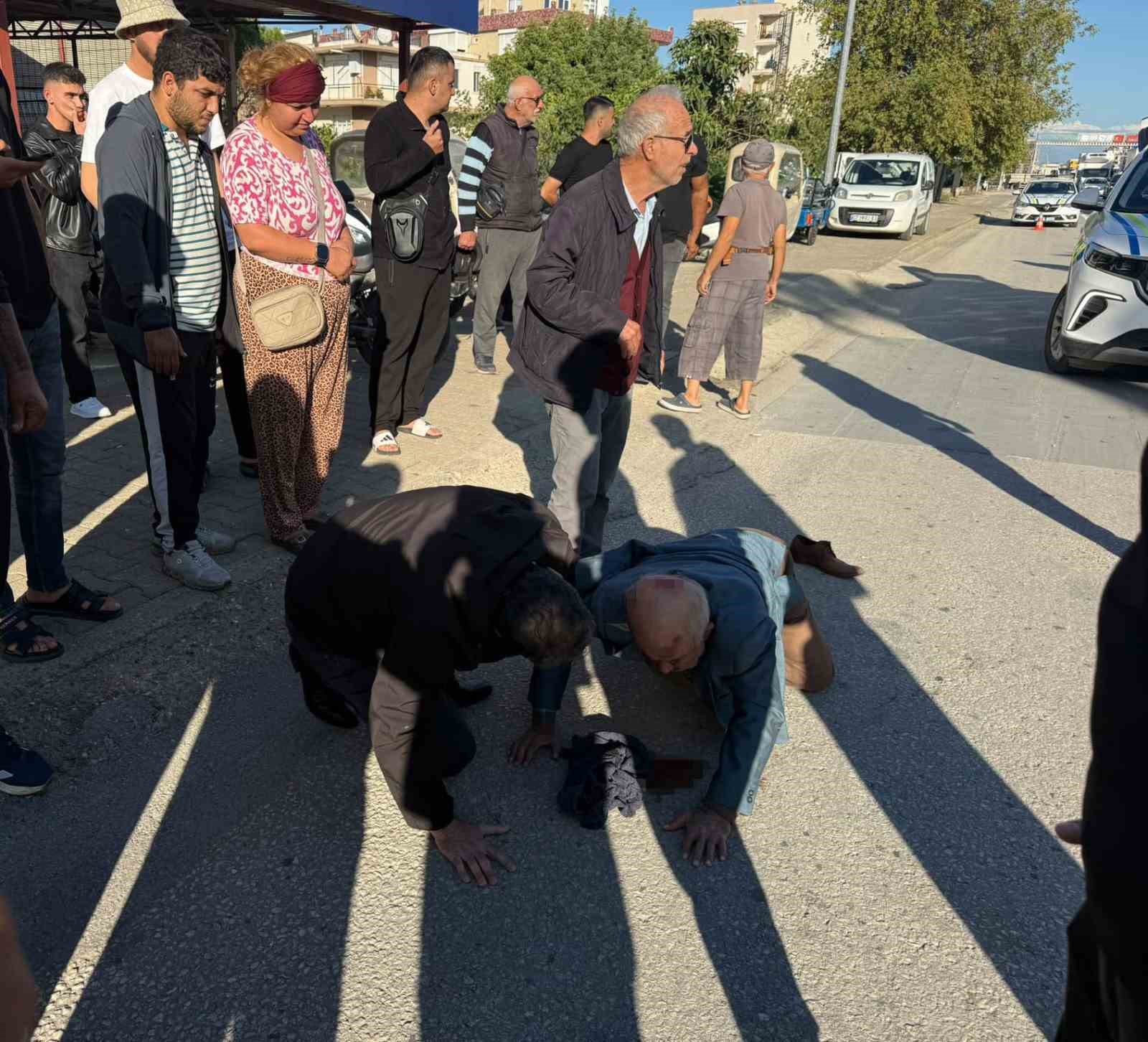 Otomobilin çarptığı yaşlı adamdan acı haber
