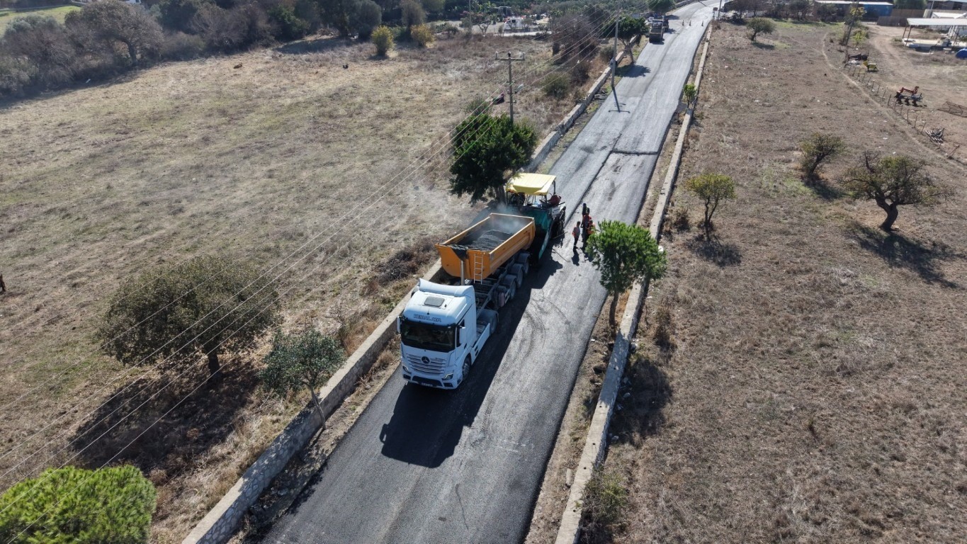 Bodrum’da yol çalışmaları dört mahallede sürüyor