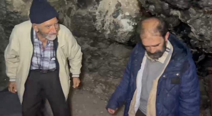 Uludağ’da mağarada yaşayan adamın hikâyesi mutlu sonla bitti;