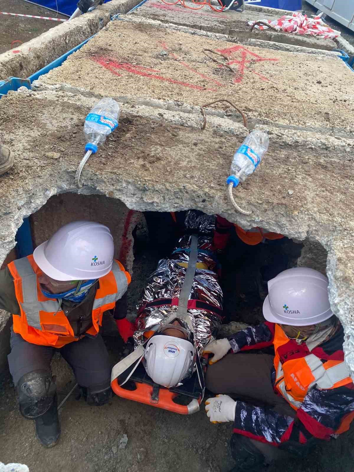 Hakkâri AFAD’tan CİSAD ekibine arama kurtarma akreditasyon eğitimi