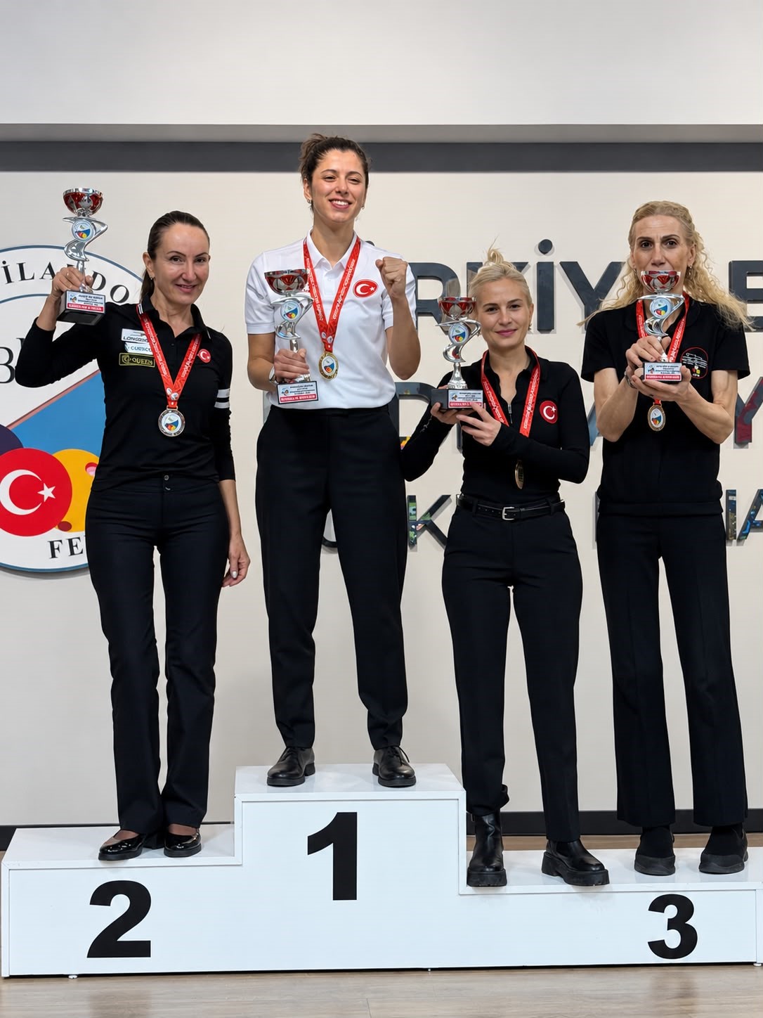 Dünya şampiyonu Güzin Müjde Karakaşlı, üst üste üçüncü kez Türkiye şampiyonu