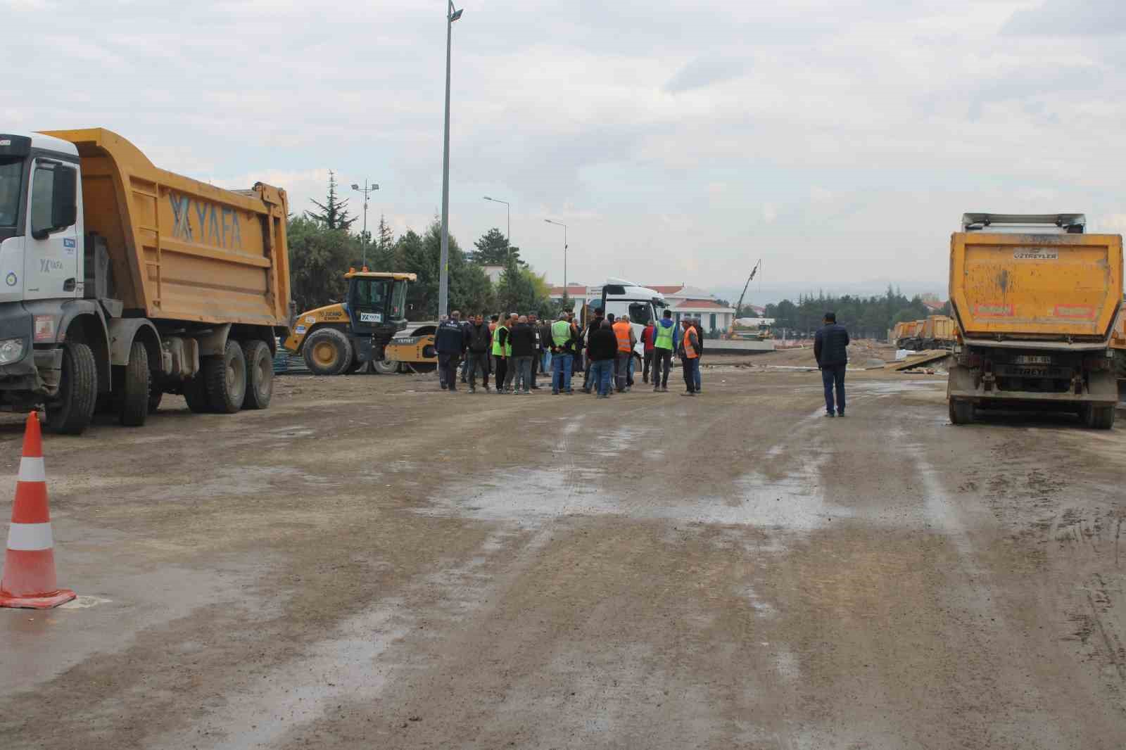 YAFA Grup maaş ödemedi, işçiler eylem yaptı