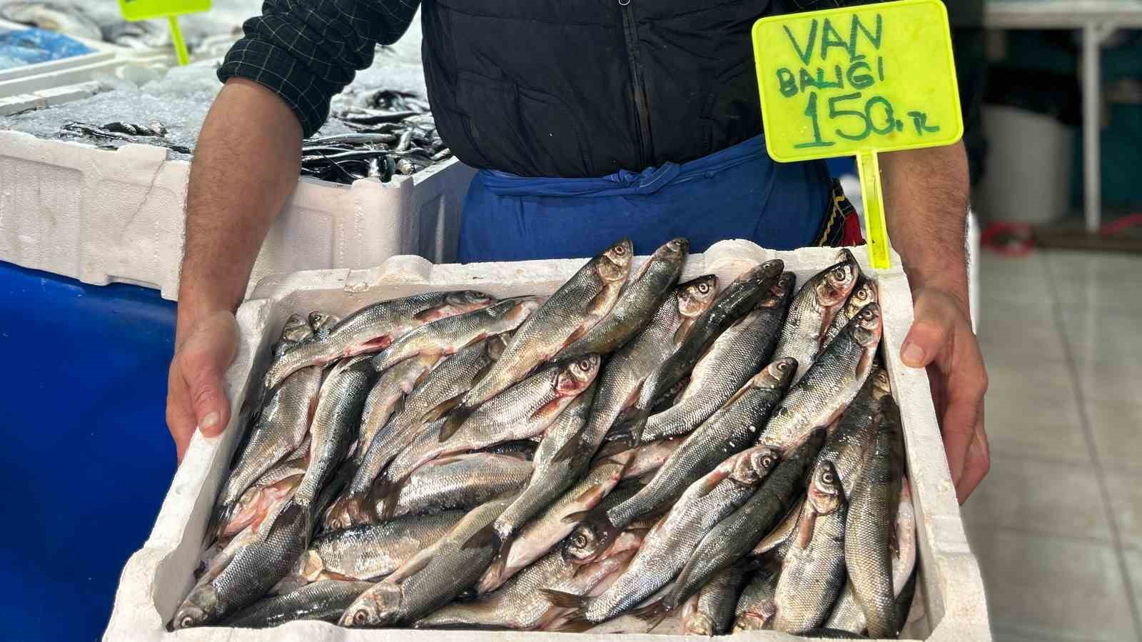 Van’da tezgahlar çeşitlendi: Tüketicinin tercihi Van Gölü’nün incisi oldu