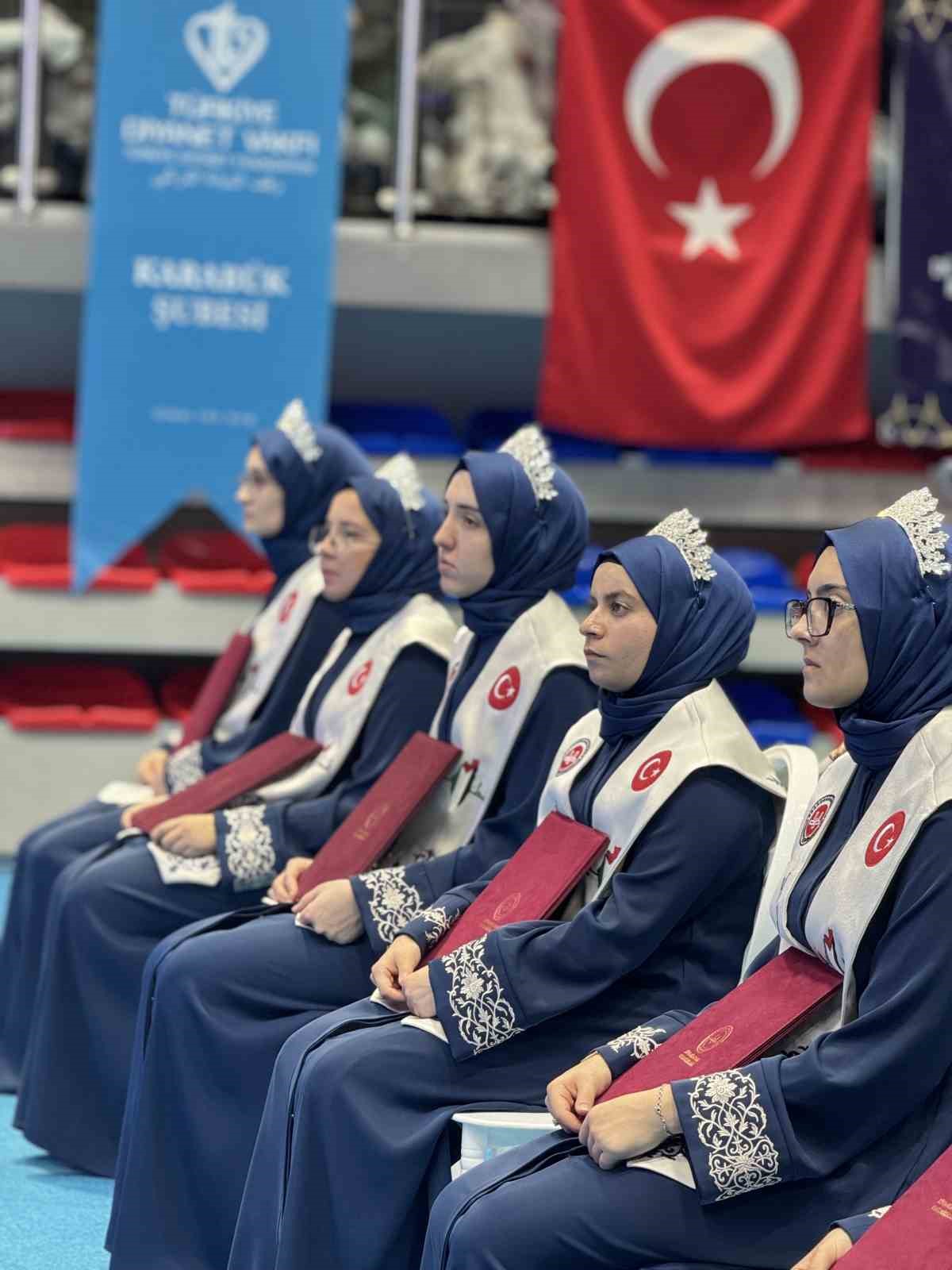Karabük’te 150 öğrenci hafızlık icazeti aldı