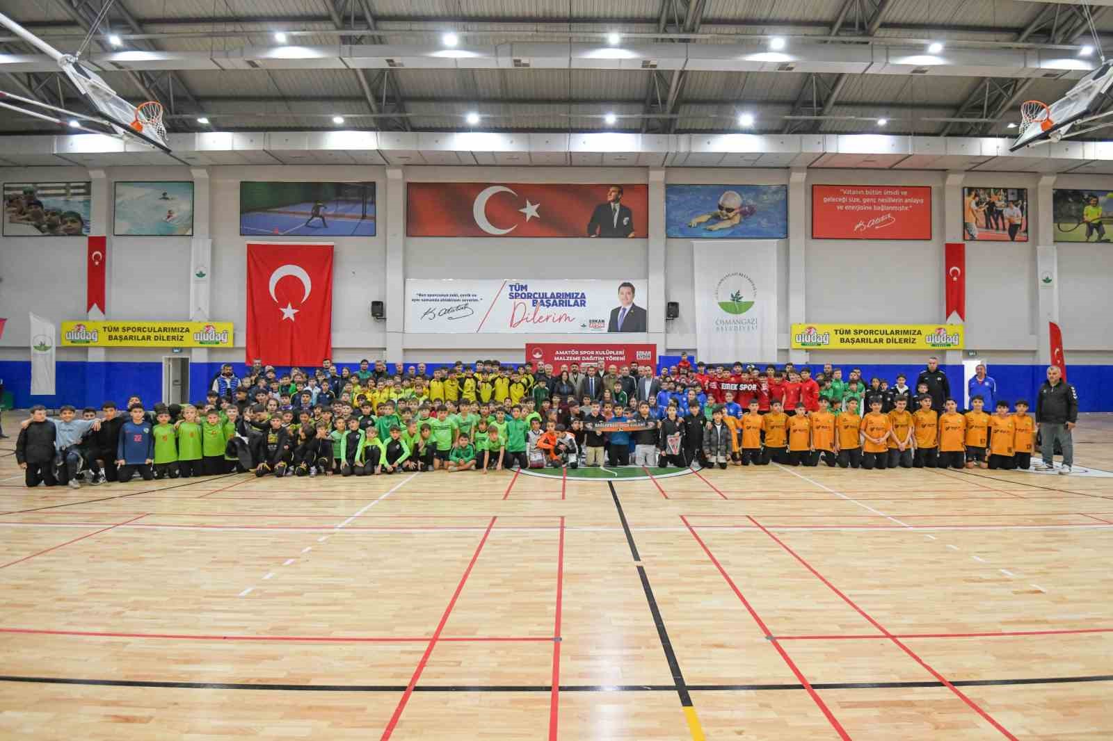 Osmangazi Belediyesi’nden amatör spor kulüplerine büyük destek