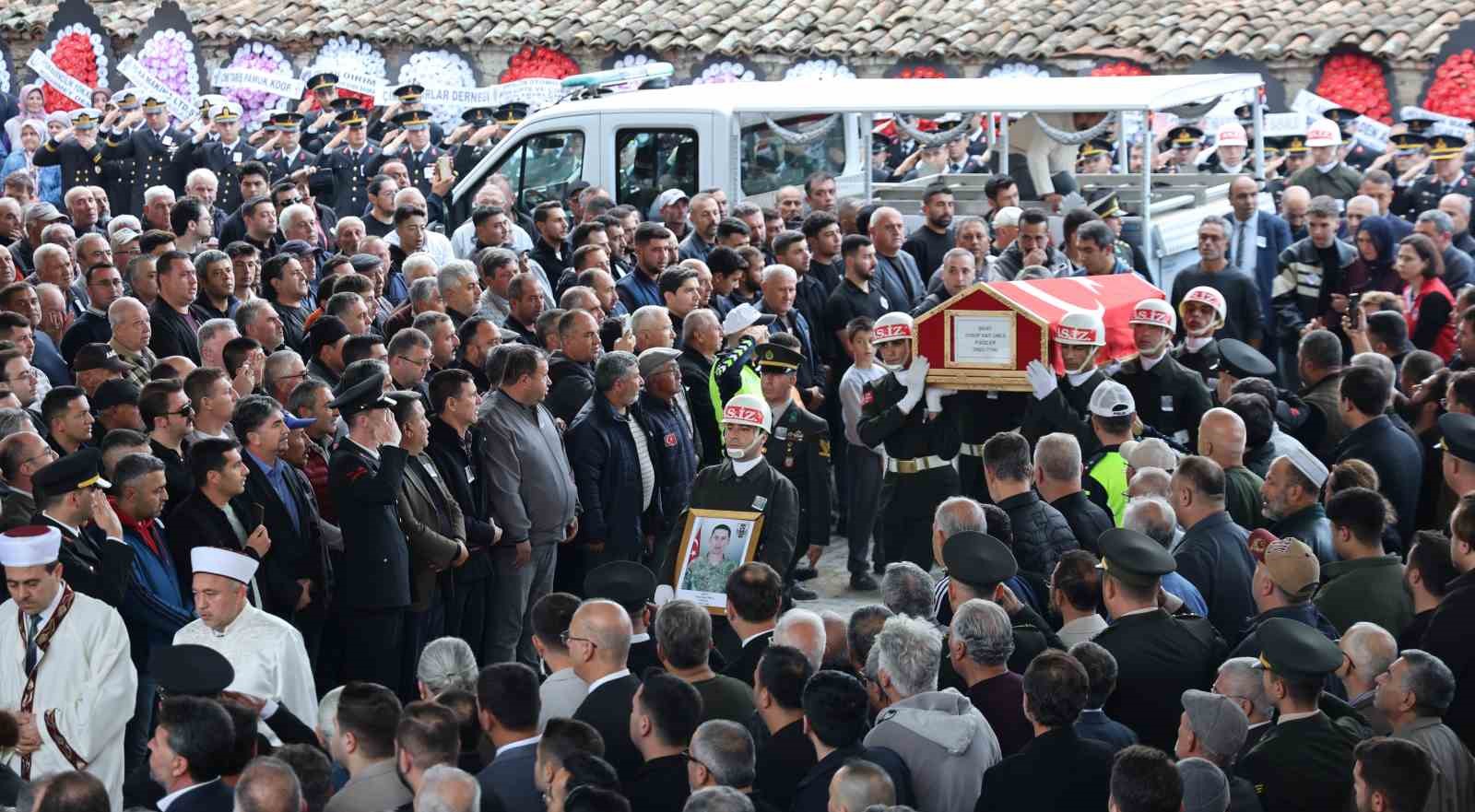 Şehit Yusuf Sait Ünlü memleketi Aydın’da toprağa verildi