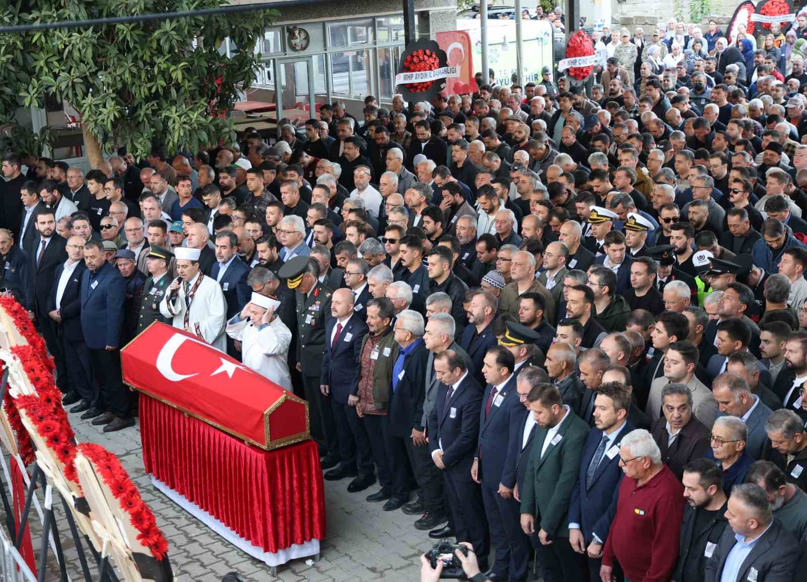 Şehit Yusuf Sait Ünlü memleketi Aydın’da toprağa verildi