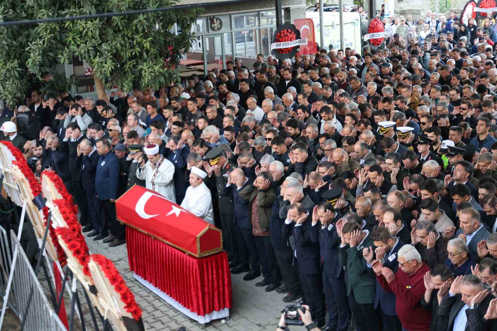 Şehit Yusuf Sait Ünlü memleketi Aydın’da toprağa verildi