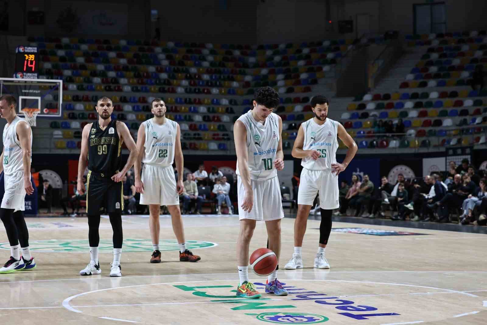 Basketbol Süper Ligi: Körfez Basket: 86 - Trabzonspor: 94
