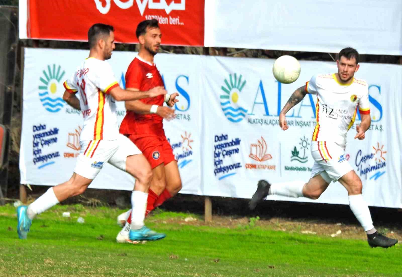 Çeşme Belediyespor evinde Yelkispor’a 1-0 mağlup oldu