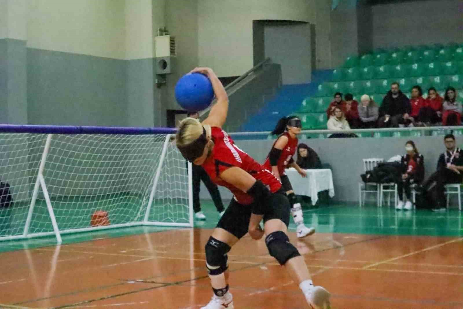 Goalball Kadınlar 1. Ligi’nde Kahramanmaraş Belediyespor’dan 4’te 4