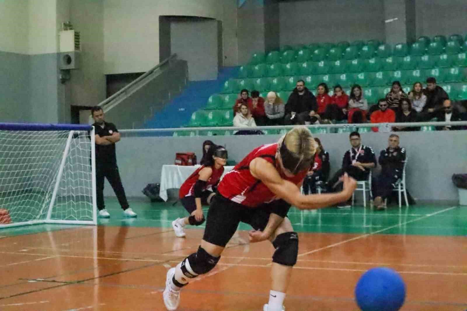 Goalball Kadınlar 1. Ligi’nde Kahramanmaraş Belediyespor’dan 4’te 4
